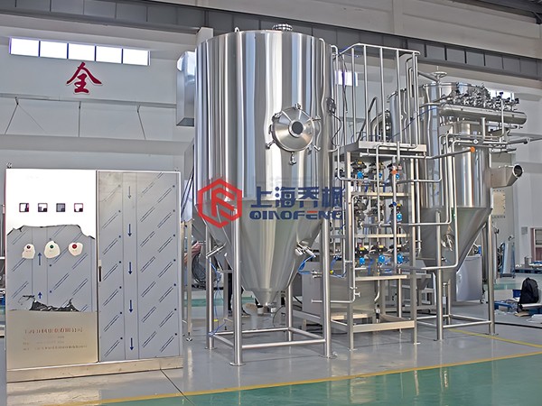 低溫噴霧干燥機(jī) 帶制動清洗裝置 QFN-DW-5型