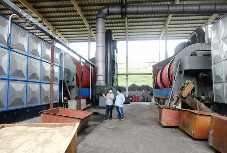 真節(jié)能低溫藥渣烘干機(jī)現(xiàn)場