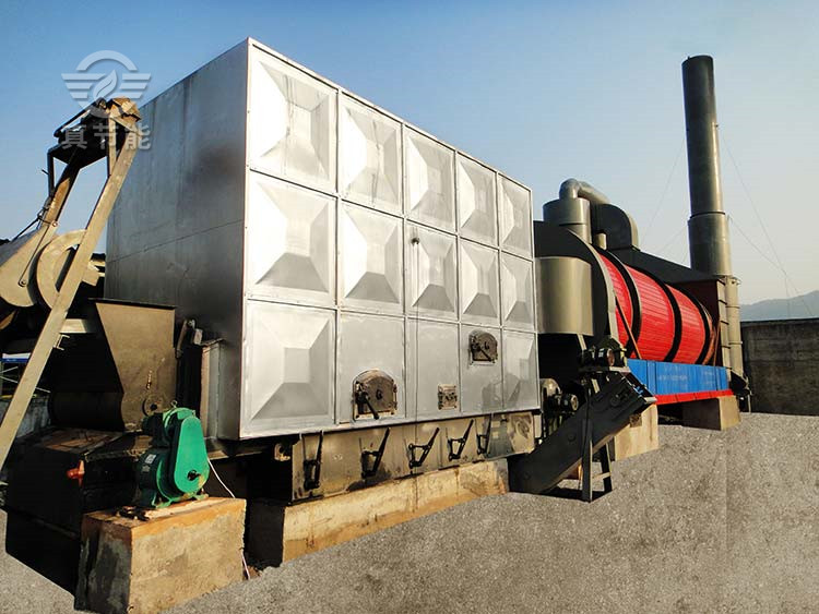 真節能豆渣烘干機現場 真節能豆渣烘干機現場