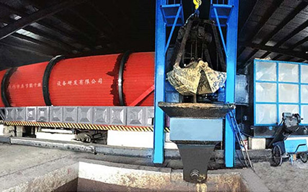 藥渣烘干機現場 藥渣烘干機現場