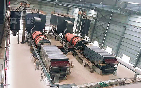 紅薯渣烘干機現場 紅薯渣烘干機現場