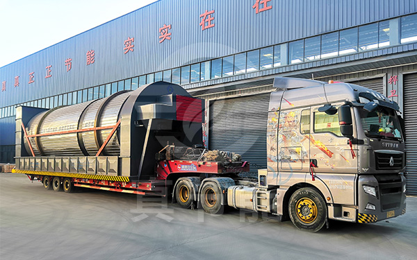 薯渣烘干設備發貨現場 薯渣烘干設備發貨現場