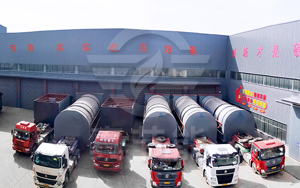 藥渣烘干設備安裝試運行現(xiàn)場