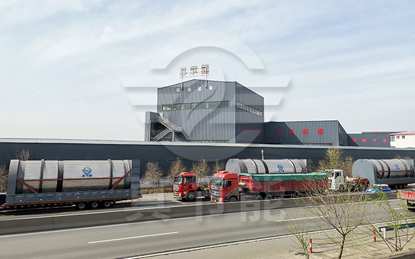 果渣烘干機(jī)運輸現(xiàn)場